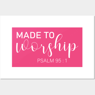 Made to Worship Short Sleeve Posters and Art